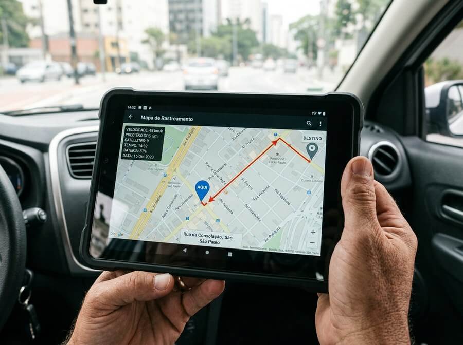 Rastreamento por Satélite GPS